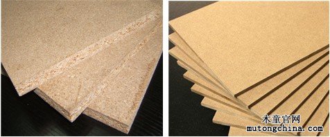 刨花板、中密度纖維板