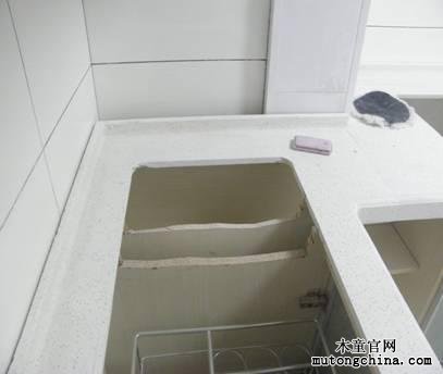 廚柜的裸露斷面